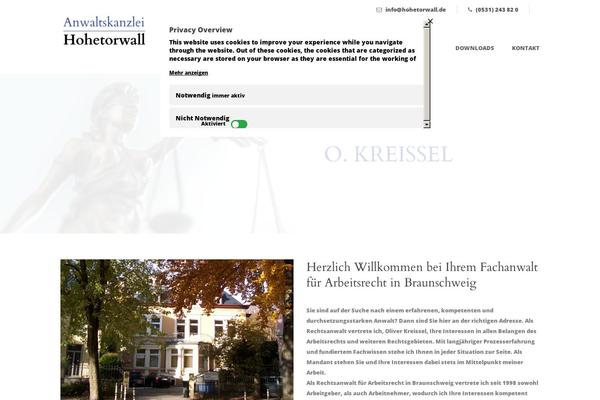 Site using Gdlr-lawyer plugin