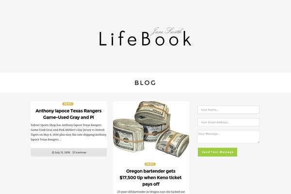 Site using CigiCigi Post Guest plugin