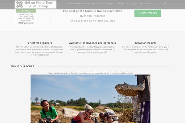 Trek theme site design template sample