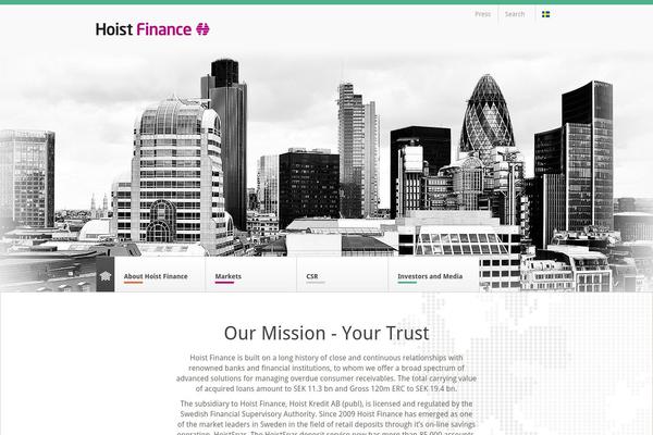 Default theme site design template sample