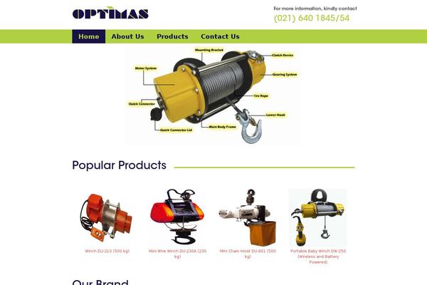 Bizz theme site design template sample