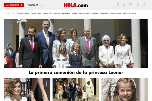 portada theme websites examples