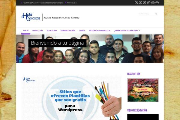 holachocoza.com site used Corporative