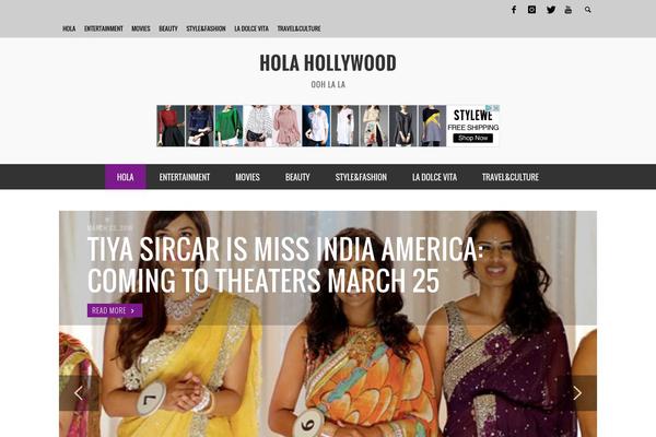 PRESSO theme site design template sample