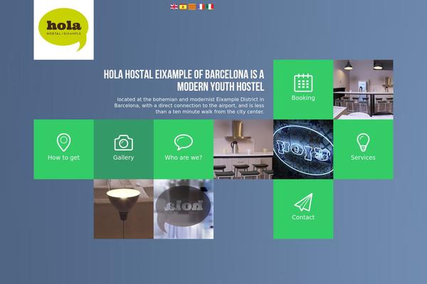 Argo theme site design template sample