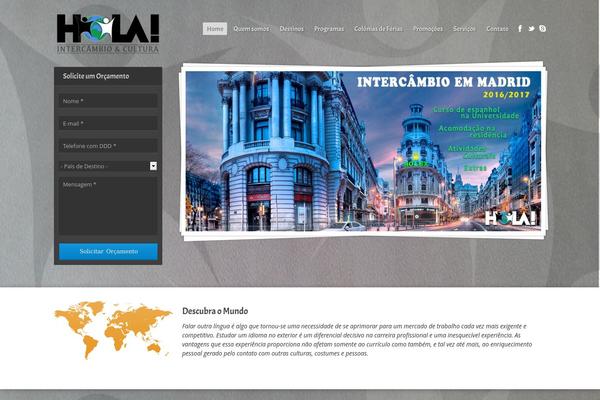 Midway theme site design template sample