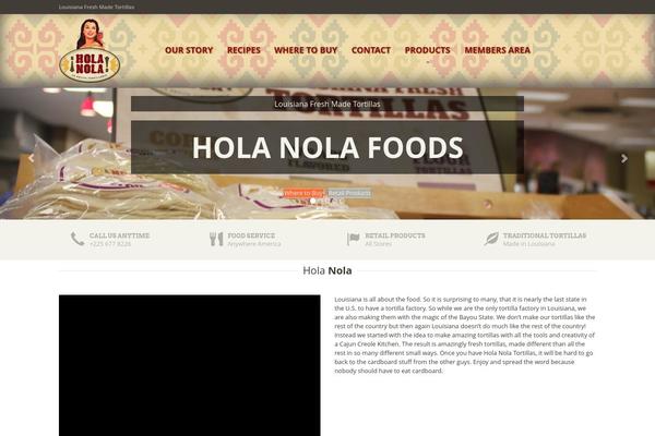 Organique theme site design template sample