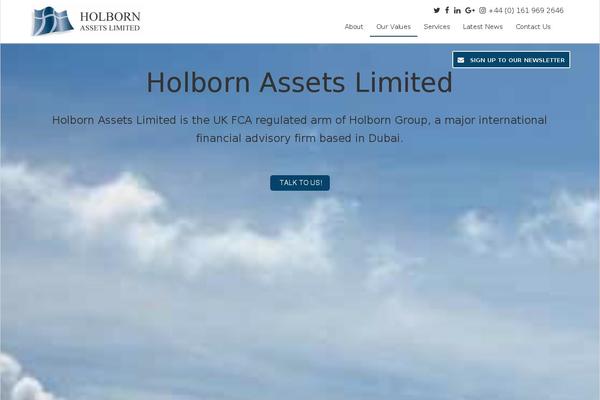 holbornassets.co.uk site used Holborn-assets