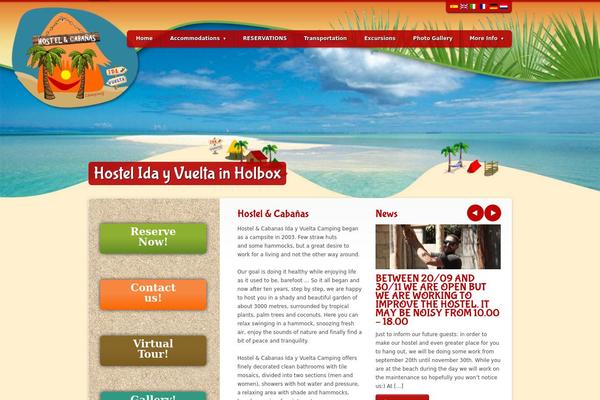 The Palace theme site design template sample