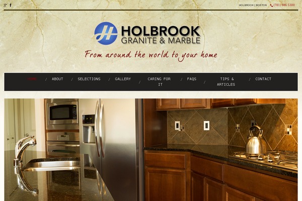 holbrookgranite.com site used Production-pro