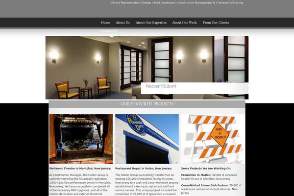 holdergroup.com site used Beonepage-pro