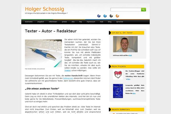 Major Media theme site design template sample