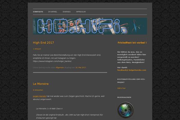 Site using Simple Notices plugin