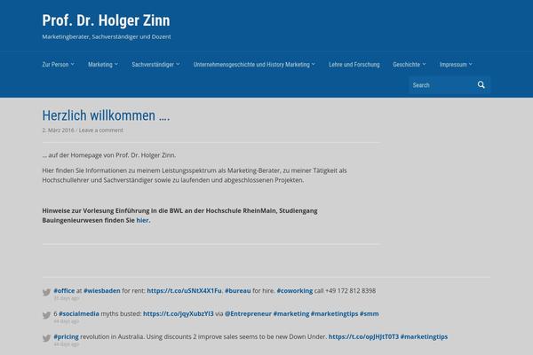 Academica theme site design template sample