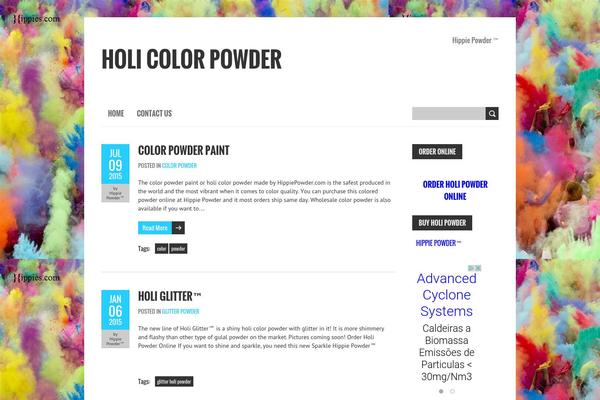 BoldR Lite theme site design template sample