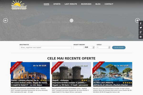 Skeleton theme site design template sample