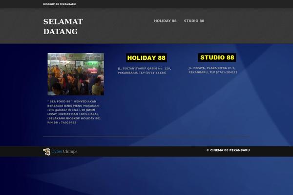 eClipse theme site design template sample