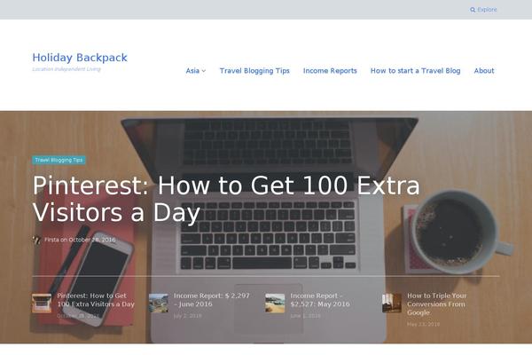 Paperback theme site design template sample