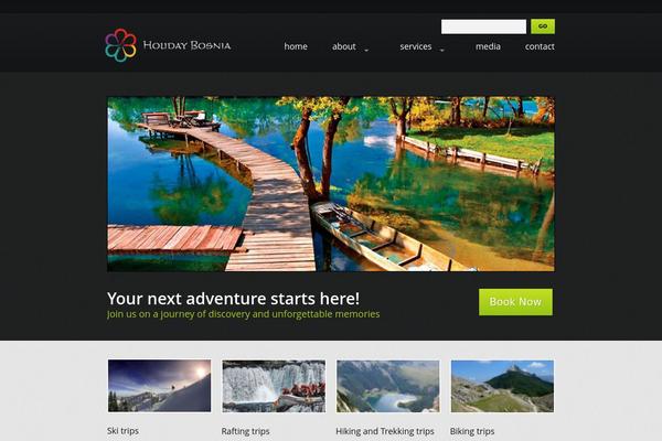 holidaybosnia.com site used Theme1404