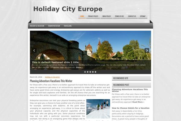 Arb theme site design template sample