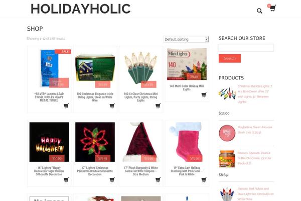 Shopera theme site design template sample