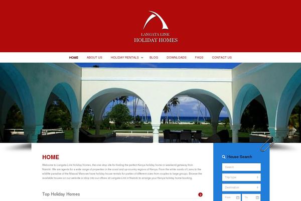 Tour Operator theme site design template sample