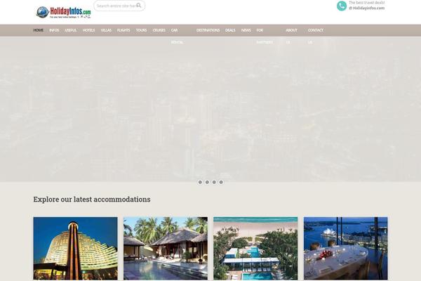 Site using Booking.com Official Search Box plugin