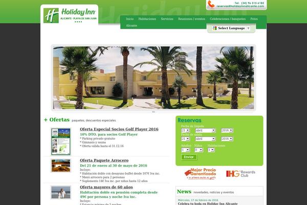 holiday-responsive theme websites examples