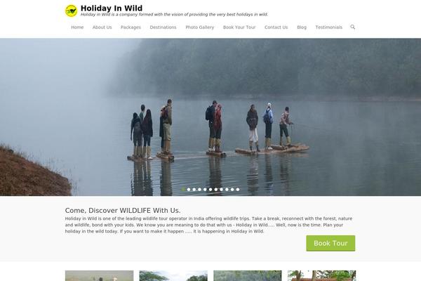 Adventurous theme site design template sample