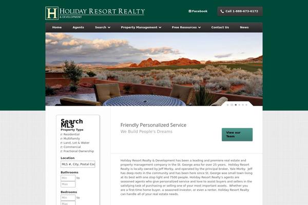 Nexus theme site design template sample