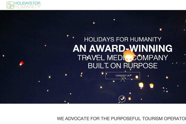holidaysforhumanity.com site used Holidays-for-humanity