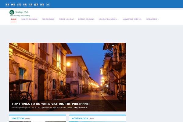 Extra theme site design template sample
