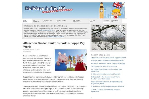 Thesis 1.8 theme site design template sample