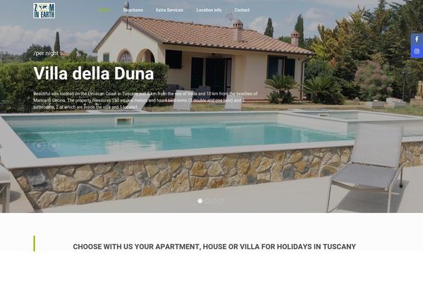 Wprentals theme site design template sample