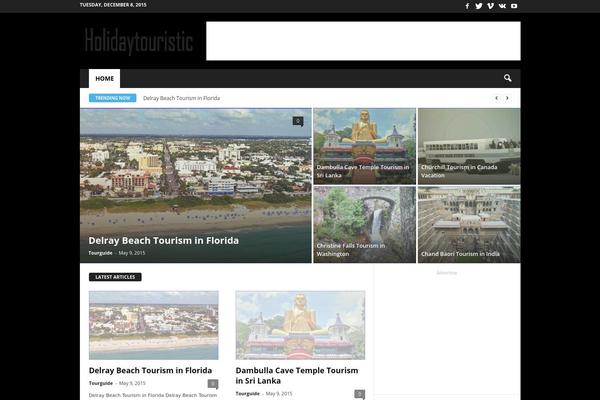 NewsMag theme site design template sample