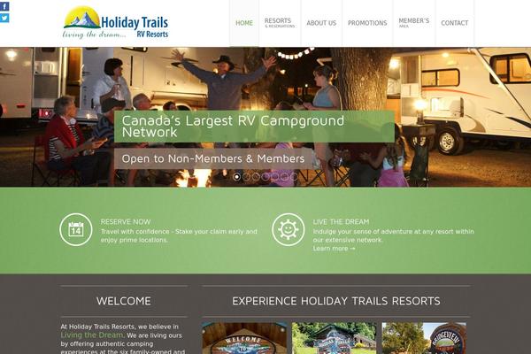Infinite theme site design template sample