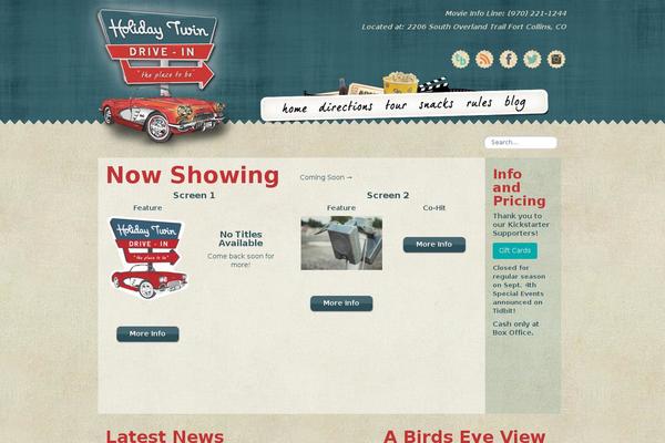 Reverie theme site design template sample