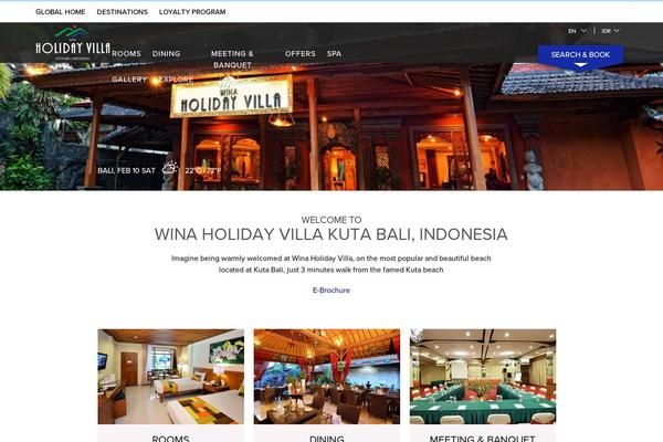 holidayvilla-master-child theme websites examples