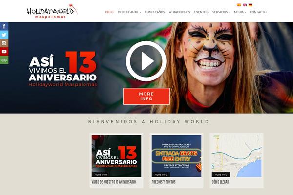 Site using Socials Ignited plugin