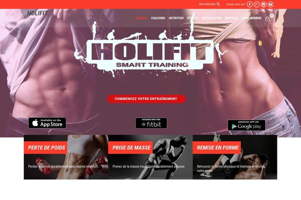 Fitness-wellness theme site design template sample