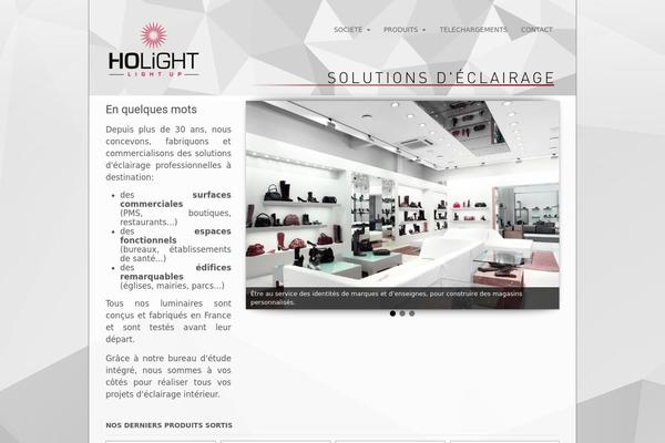 Manon theme site design template sample