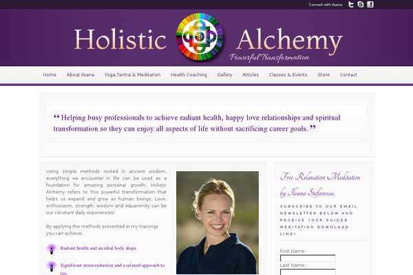 Modular theme site design template sample