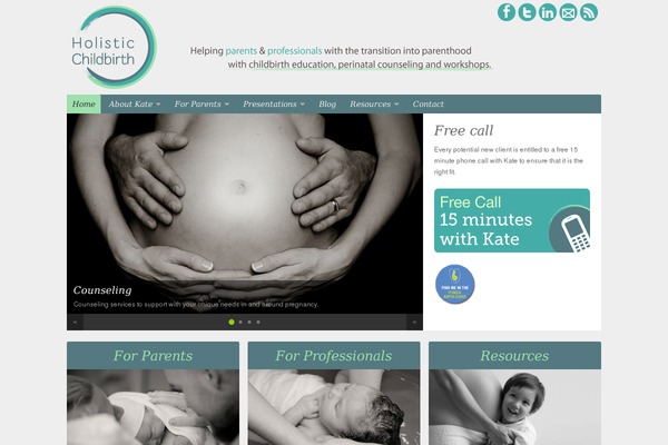 NonProfit theme site design template sample