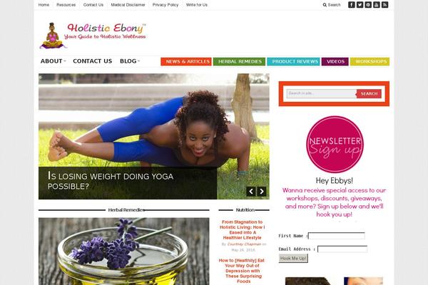 Site using Sociable plugin
