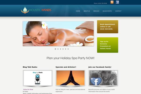 Karma theme site design template sample