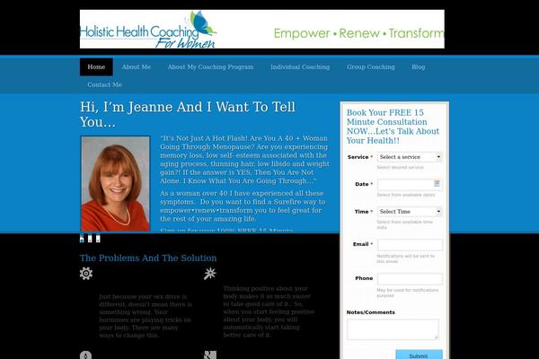 holistichealthcoachingforwomen.com site used Appointment