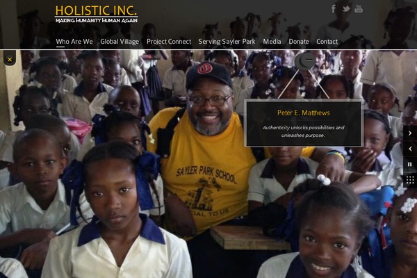 holisticinc.org site used Analytical