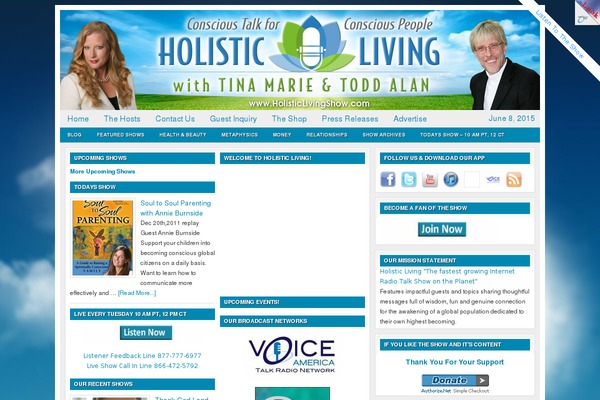 Lifestyle theme site design template sample