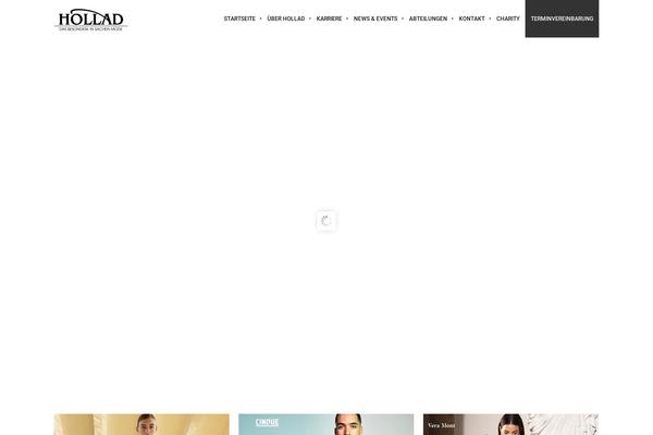 Brooklyn Child theme site design template sample