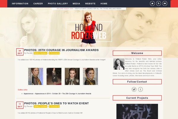 holland-roden.com site used BroadNews